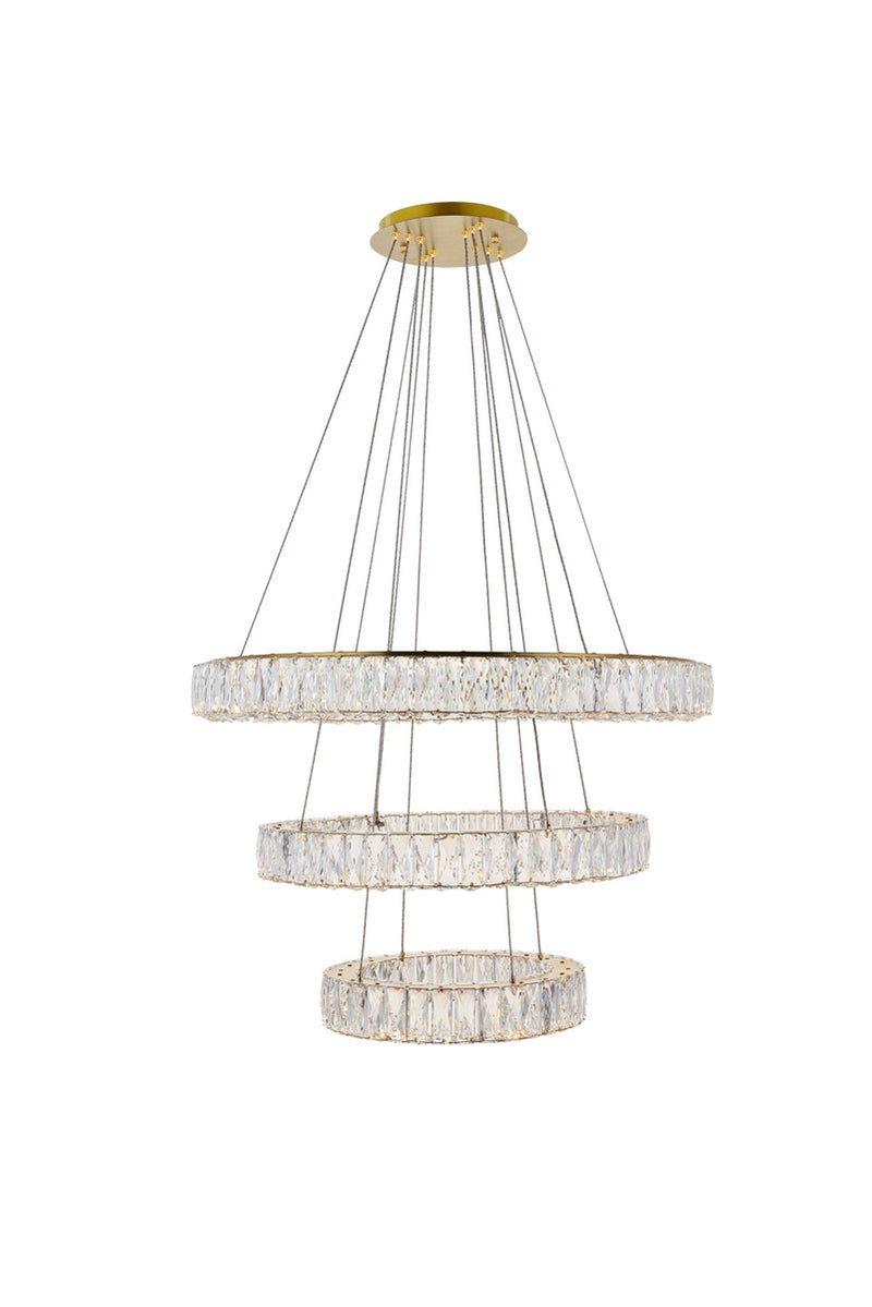 LED Pendant<br /><span style="color:#4AB0CE;">Entrega: 4-10 dias en USA</span><br /><span style="color:#4AB0CE;font-size:60%;">PREGUNTE POR ENTREGA EN PANAMA</span><br />Collection: Monroe<br />Finish: Gold