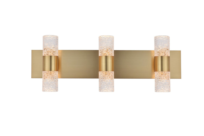 LED Wall Sconce<br /><span style="color:#4AB0CE;">Entrega: 4-10 dias en USA</span><br /><span style="color:#4AB0CE;font-size:60%;">PREGUNTE POR ENTREGA EN PANAMA</span><br />Collection: Vega<br />Finish: Gold