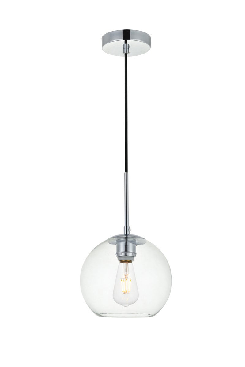 Elegant Lighting - LD2206C - One Light Pendant - BAXTER - Chrome