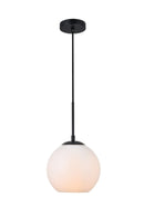 Elegant Lighting - LD2207BK - One Light Pendant - BAXTER - Black