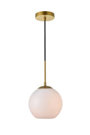 Elegant Lighting - LD2207BR - One Light Pendant - BAXTER - Brass