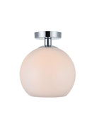 Elegant Lighting - LD2211C - One Light Flush Mount - BAXTER - Chrome