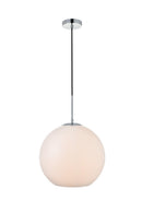 Elegant Lighting - LD2217C - One Light Pendant - BAXTER - Chrome