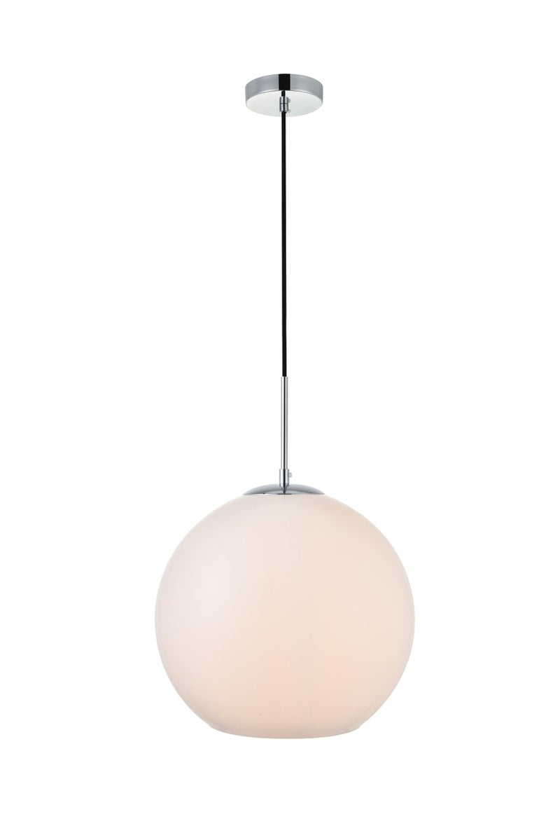 Elegant Lighting - LD2217C - One Light Pendant - BAXTER - Chrome