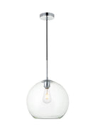 Elegant Lighting - LD2224C - One Light Pendant - BAXTER - Chrome
