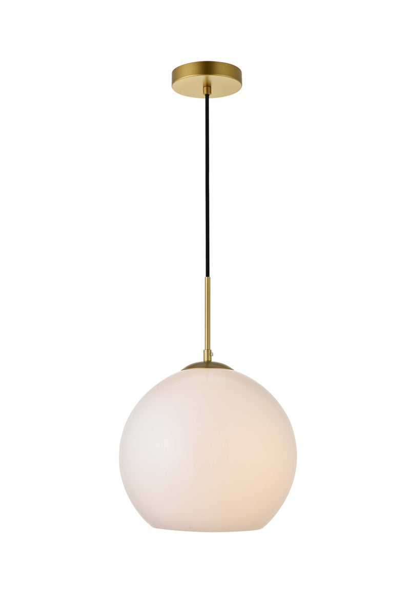 Elegant Lighting - LD2225BR - One Light Pendant - BAXTER - Brass