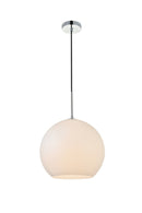 Elegant Lighting - LD2225C - One Light Pendant - BAXTER - Chrome
