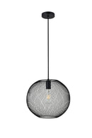 Elegant Lighting - LD2251BK - One Light Pendant - KELLER - Black