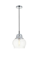 Elegant Lighting - LD2252C - One Light Pendant - KENNA - Chrome