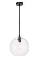Elegant Lighting - LD2283 - One Light Pendant - Gibson - Black
