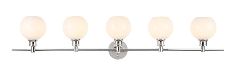 Elegant Lighting - LD2327C - Five Light Wall Sconce - Collier - Chrome