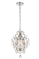 Elegant Lighting - LD5017D11C - One Light Pendant - Kirin - Chrome