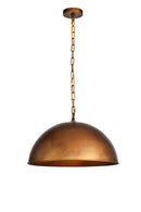 Elegant Lighting - LD6013D20BR - One Light Pendant - Merce - Manual Brass