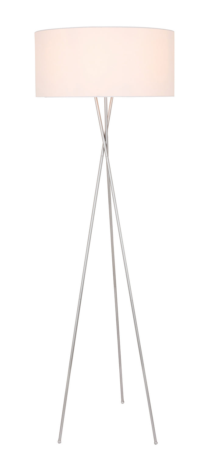 Elegant Lighting - LD6190S - One Light Floor Lamp - Cason - Silver