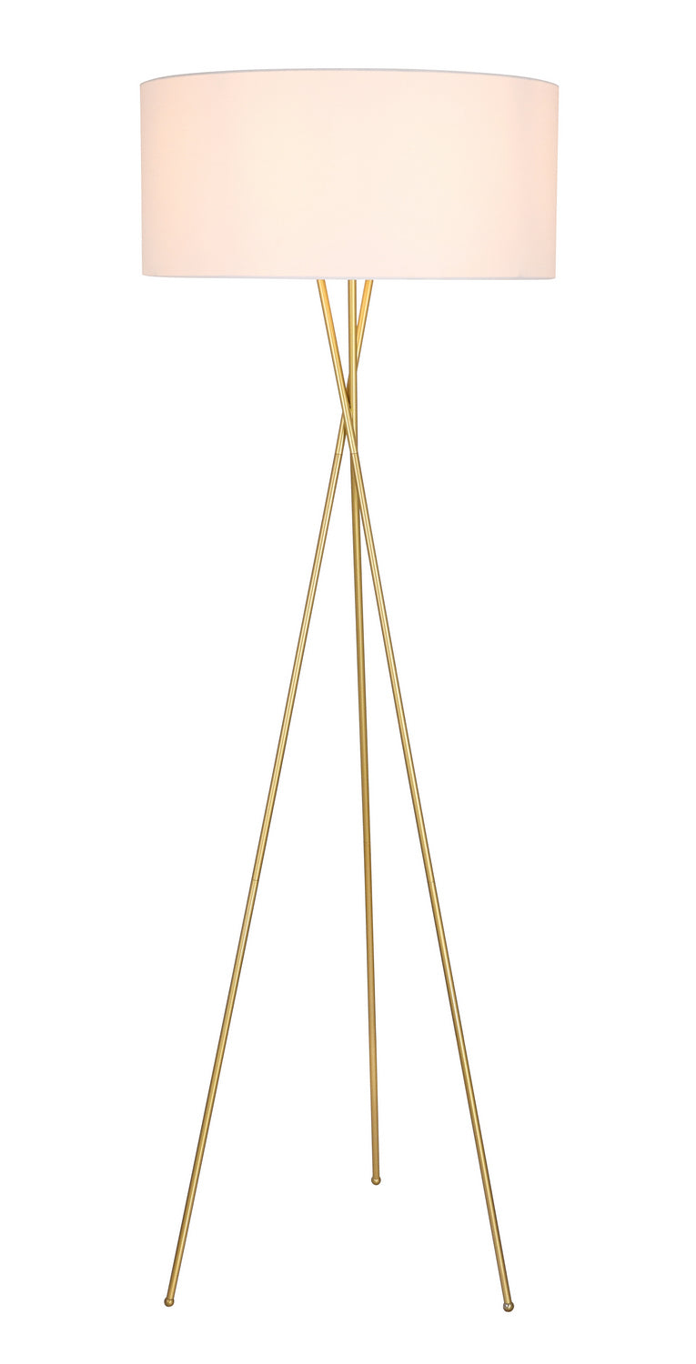 Elegant Lighting - LD6191BR - One Light Floor Lamp - Cason - Brass