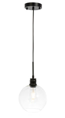 Elegant Lighting - LD6204BK - One Light Pendant - Emett - Black