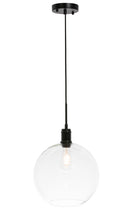 Elegant Lighting - LD6207BK - One Light Pendant - Emett - Black