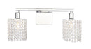 Elegant Lighting - LD7009C - Two Light Wall Sconce - Phineas - Chrome