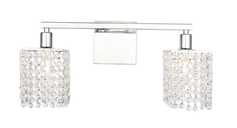 Elegant Lighting - LD7009C - Two Light Wall Sconce - Phineas - Chrome