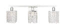 Elegant Lighting - LD7011C - Three Light Wall Sconce - Phineas - Chrome