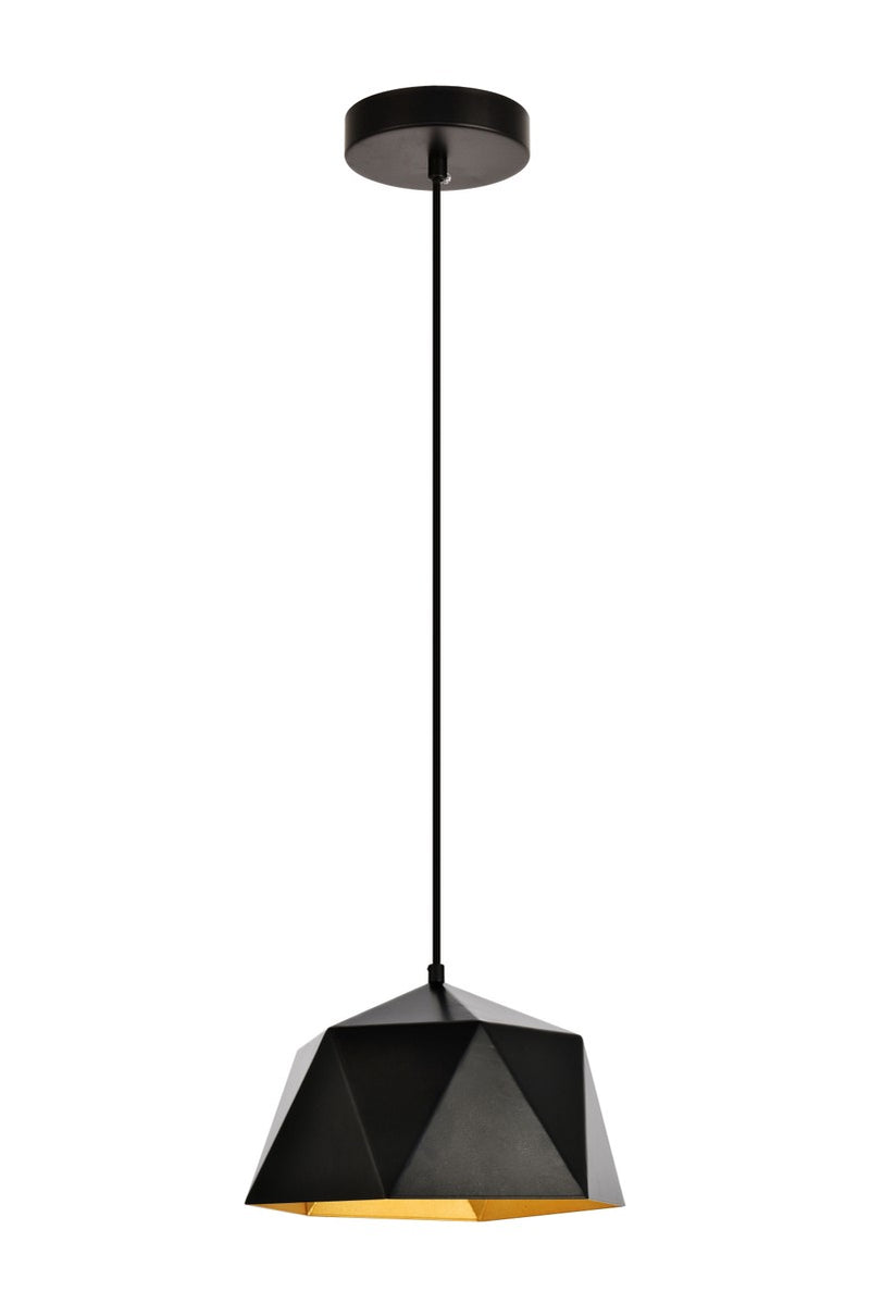 Elegant Lighting - LDPD2079 - One Light Pendant - Arden - Black