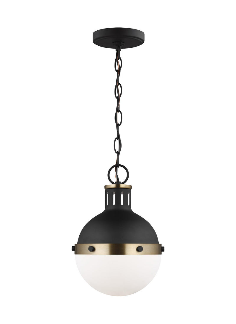 One Light Mini Pendant<br /><span style="color:#4AB0CE;">Entrega: 4-10 dias en USA</span><br /><span style="color:#4AB0CE;font-size:60%;">PREGUNTE POR ENTREGA EN PANAMA</span><br />Collection: Hanks<br />Finish: Midnight Black