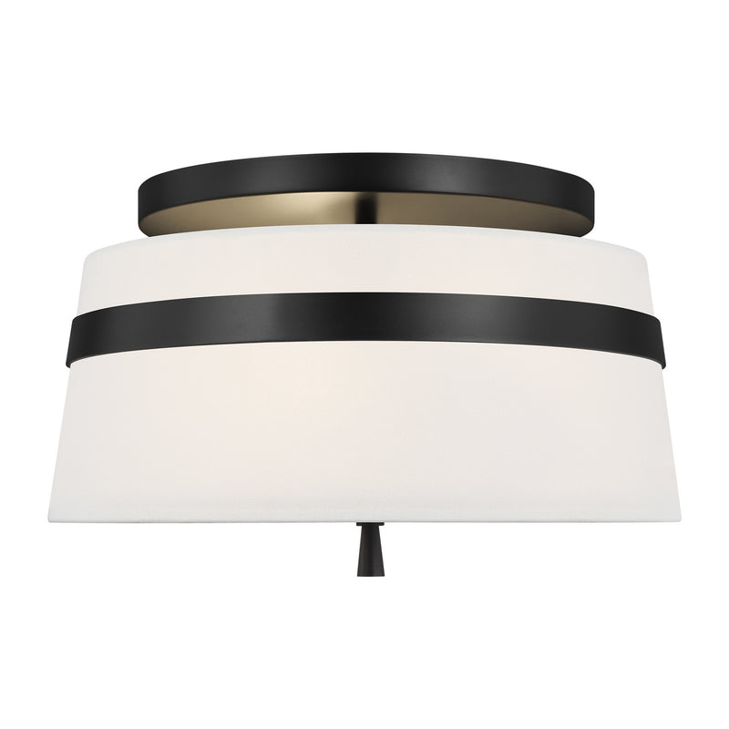 Three Light Semi-Flush Mount<br /><span style="color:#4AB0CE;">Entrega: 4-10 dias en USA</span><br /><span style="color:#4AB0CE;font-size:60%;">PREGUNTE POR ENTREGA EN PANAMA</span><br />Collection: Cordtlandt<br />Finish: Aged Iron