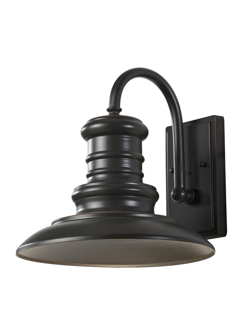 Generation Lighting. - OL8601RSZ/T - One Light Outdoor Wall Lantern - Redding Station - Restoration Bronze