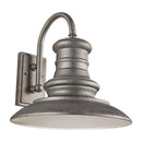 Generation Lighting - OL9004TRD/T - One Light Outdoor Wall Lantern - Redding Station - Tarnished Silver