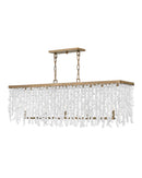 Fredrick Ramond - FR30208BNG - LED Linear Chandelier - Dune - Burnished Gold