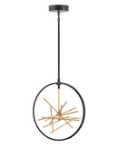 Fredrick Ramond - FR46405BLK - LED Pendant - Styx - Black