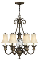 Hinkley - 4886PZ - LED Chandelier - Plantation - Pearl Bronze