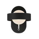 One Light Wall Sconce<br /><span style="color:#4AB0CE;">Entrega: 4-10 dias en USA</span><br /><span style="color:#4AB0CE;font-size:60%;">PREGUNTE POR ENTREGA EN PANAMA</span><br />Collection: Lift Off<br />Finish: Sand Coal and Polished Nickel