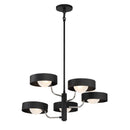 Five Light Chandelier<br /><span style="color:#4AB0CE;">Entrega: 4-10 dias en USA</span><br /><span style="color:#4AB0CE;font-size:60%;">PREGUNTE POR ENTREGA EN PANAMA</span><br />Collection: Lift Off<br />Finish: Coal And Polished Nickel