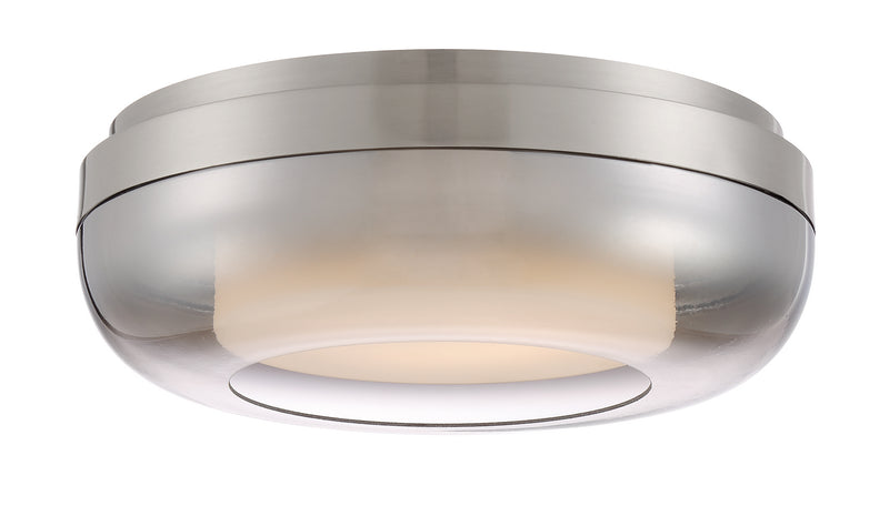 George Kovacs - P952-2-084-L - LED Flush Mount - First Encounter - Brushed Nickel