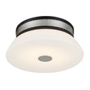 LED Flush Mount<br /><span style="color:#4AB0CE;">Entrega: 4-10 dias en USA</span><br /><span style="color:#4AB0CE;font-size:60%;">PREGUNTE POR ENTREGA EN PANAMA</span><br />Collection: Tauten<br />Finish: Brushed Nickel and Coal Highlights