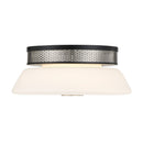 George Kovacs - P954-691-L - LED Flush Mount - Tauten - Brushed Nickel and Coal Highlights