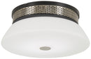 LED Flush Mount<br /><span style="color:#4AB0CE;">Entrega: 4-10 dias en USA</span><br /><span style="color:#4AB0CE;font-size:60%;">PREGUNTE POR ENTREGA EN PANAMA</span><br />Collection: Tauten<br />Finish: Brushed Nickel and Coal Highlights