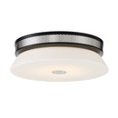George Kovacs - P955-691-L - LED Flush Mount - Tauten - Brushed Nickel and Coal Highlights