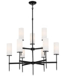 Minka-Lavery - 3849-66A - Nine Light Chandelier - First Avenue - Coal
