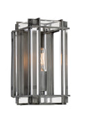 Minka-Lavery - 3851-756 - One Light Wall Mount - Langen Square - Antique Nickel w/Clear Acrylic