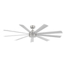 Modern Forms Fans - FR-W2101-72L-SS - 72"Ceiling Fan - Wynd Xl - Stainless Steel
