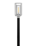 Hinkley - 1001SI-LV - LED Post Top or Pier Mount Lantern - Republic - Satin Nickel