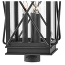 LED Post Top or Pier Mount Lantern<br /><span style="color:#4AB0CE;">Entrega: 4-10 dias en USA</span><br /><span style="color:#4AB0CE;font-size:60%;">PREGUNTE POR ENTREGA EN PANAMA</span><br />Collection: Montecito<br />Finish: Museum Black