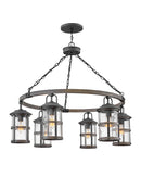 Hinkley - 2689DZ-LV - LED Chandelier - Lakehouse - Aged Zinc