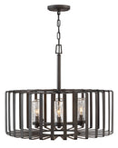 Hinkley - 29505BGR-LV - LED Chandelier - Reid - Brushed Graphite