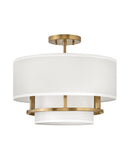 Hinkley - 38893LCB - LED Semi-Flush Mount - Graham - Lacquered Brass