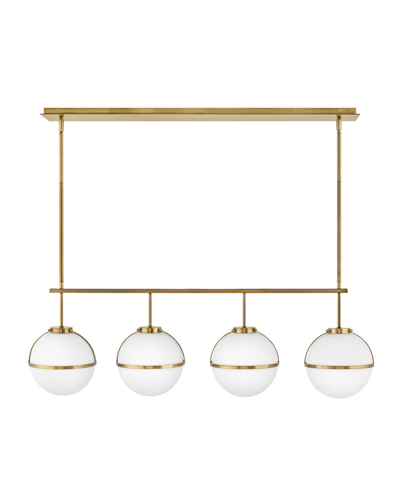 Hinkley - 39675HB - LED Pendant - Hollis - Heritage Brass