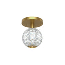 Alora - FM321201NB - LED Flush Mount - Marni - Natural Brass