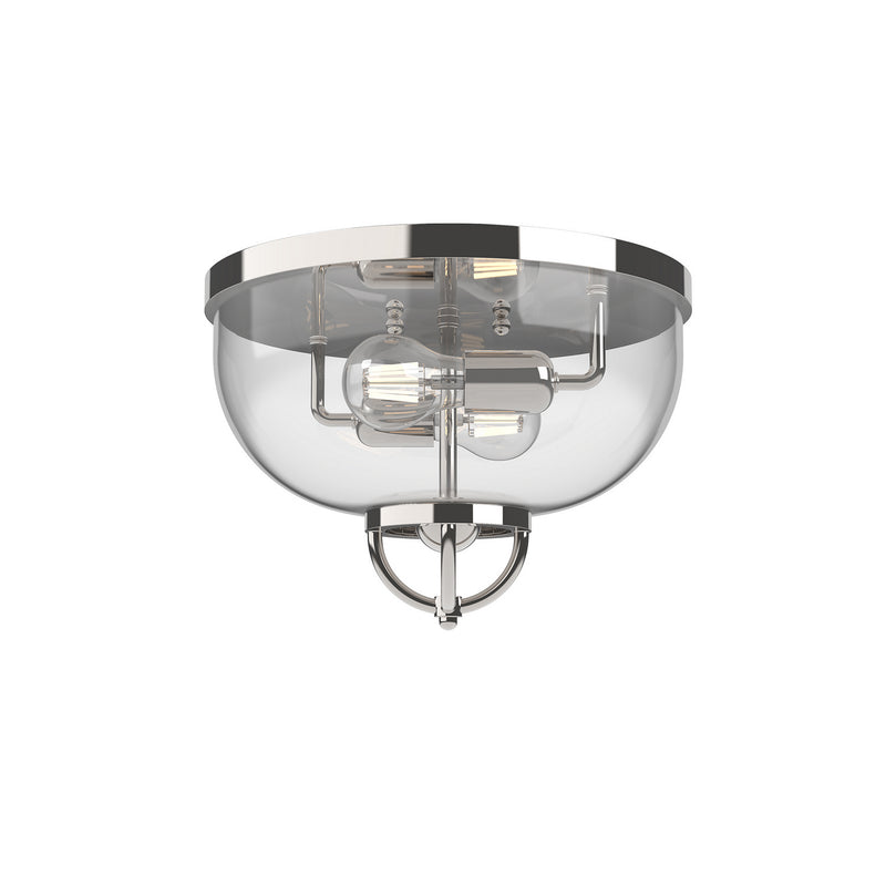 Flush Mount<br /><span style="color:#4AB0CE;">Entrega: 4-10 dias en USA</span><br /><span style="color:#4AB0CE;font-size:60%;">PREGUNTE POR ENTREGA EN PANAMA</span><br />Collection: Lancaster<br />Finish: Polished Nickel